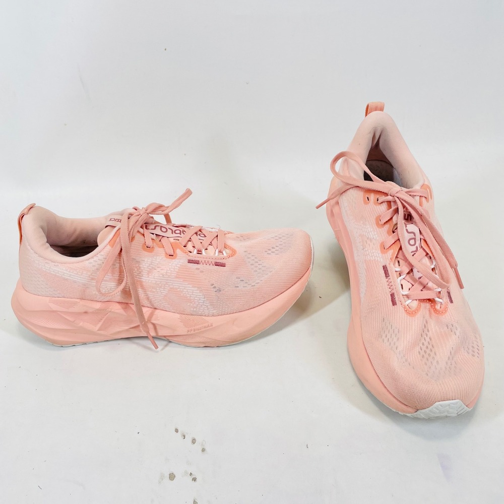 ASICS Novablast 4 Womens Pink Peach Running Shoes 1012B765 Size 10